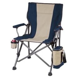 Picnic Time Outlander Navy Blue Folding Chair