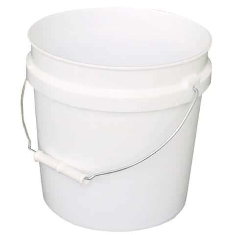 Plastic Buckets and Lids | 1 Gal Lid, White