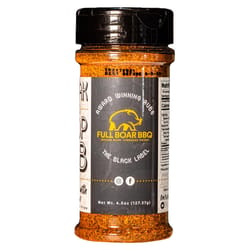 Full Boar BBQ The Black Label Steak and Chop BBQ Rub 4.5 oz