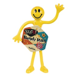 Toysmith Bendy Man Yellow 1 pc