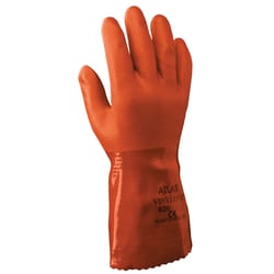 Atlas Unisex Indoor/Outdoor Chemical Gloves Orange S 1 pair