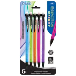 Bazic Products Electra Bright HB 0.7 mm Mechanical Pencil 5 pk