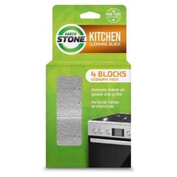 EarthStone Non-Scratch Cleaning Block For Kitchen 2 in. L 4 pk