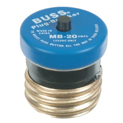 Bussmann 20 amps Plug Fuse 1 pk