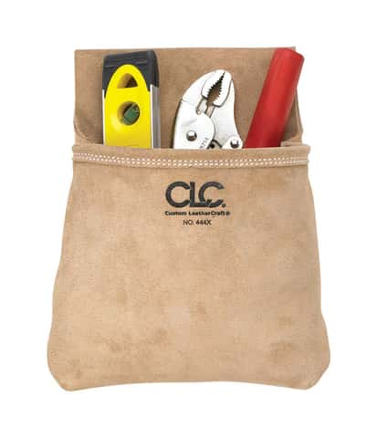 CLC 1 in. W X 12.75 in. H Suede Tool Pouch 1 pocket Tan 1 pc - Ace Hardware