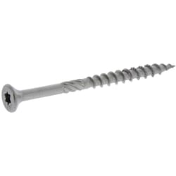 HILLMAN Power Pro No. 10 Ga. X 2-1/2 in. L Stainless Steel Star Flat Head Exterior Deck Screws 30 pk