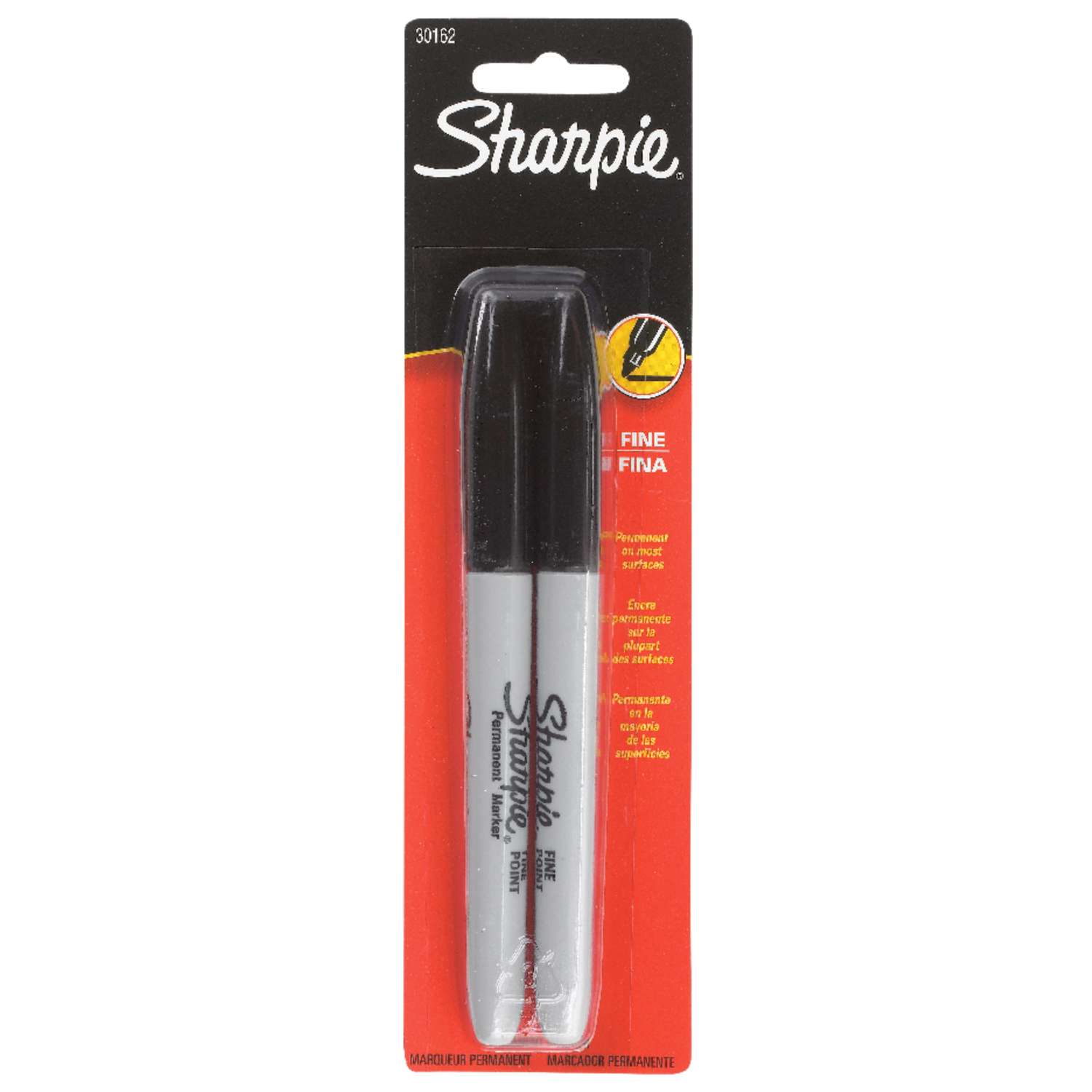 Sharpie Black Fine Tip Permanent Marker 2 pk Ace Hardware