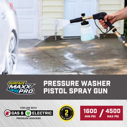 SurfaceMaxx Pistol Pressure Washer Gun 4500 psi