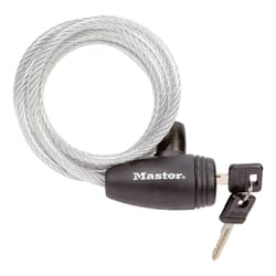 Master Lock 8109D 5/16 in. W X 5 ft. L Vinyl Covered Steel Pin Tumbler Locking Cable