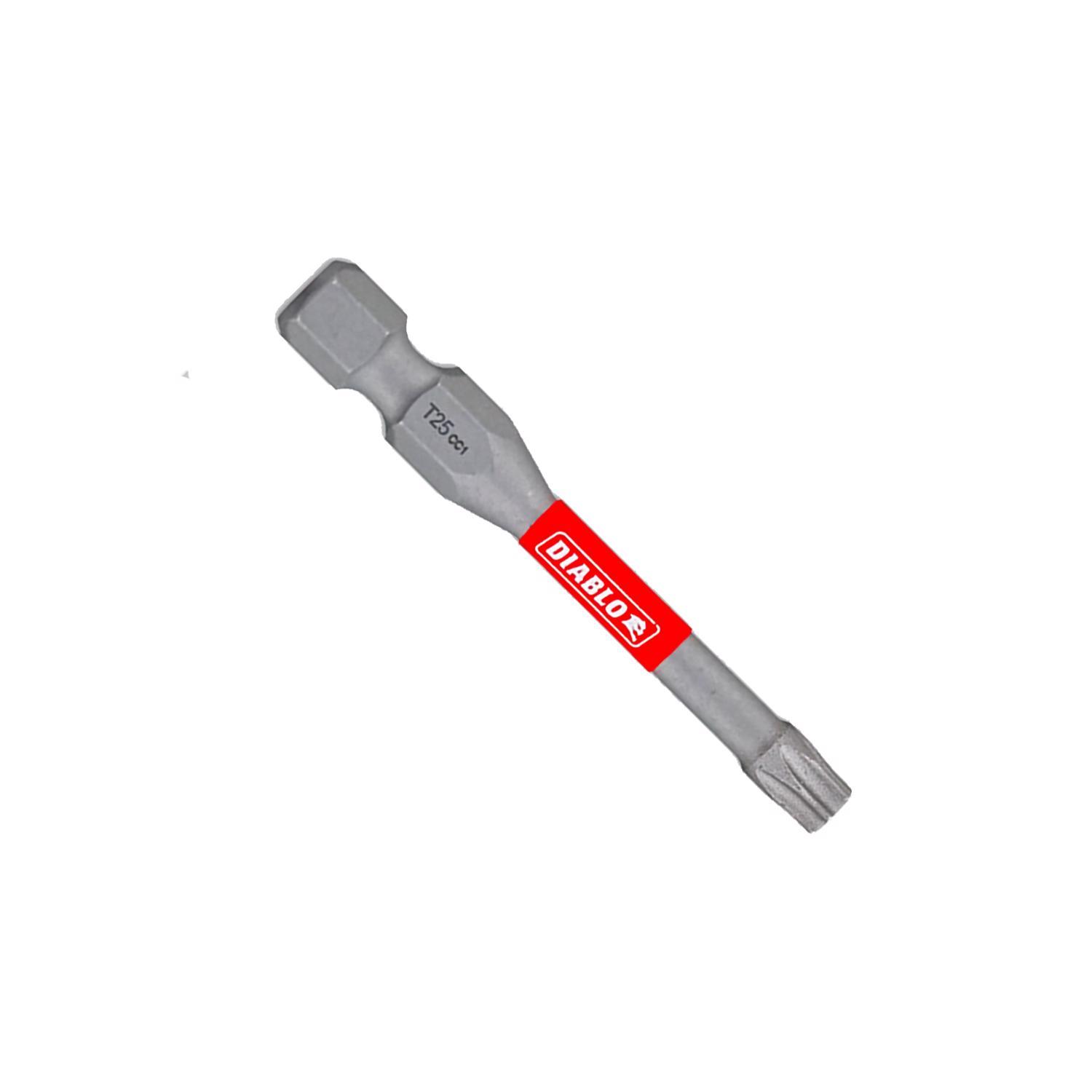 Diablo Torx #25 X 2 in. L Driver Bit Black Oxide 100 pk Sansujyuku sansujyuku.com