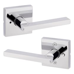 Kwikset Halifax Polished Chrome Privacy Lever Right or Left Handed