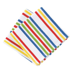 T-Fal Multicolored Cotton Stripes Dish Cloth 2 pk