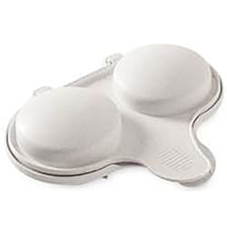 Nordic Ware White Plastic Egg Poacher