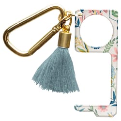 Karma Al Fresco Floral Safe Touch Keychain Metal 1 pk