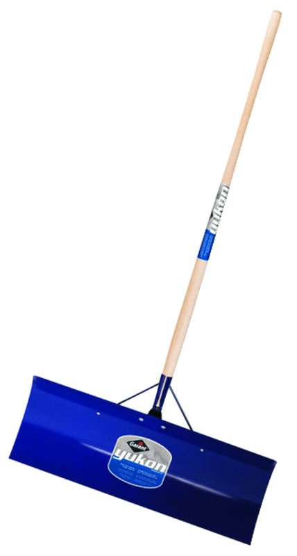 Garant YSP30L Schneeschieber Mit Stahlklinge – 76 Cm, Blau, Mit Hartholzgriff