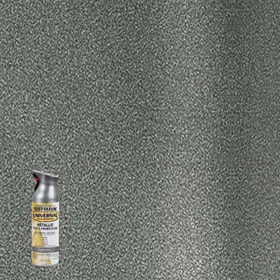 Rust Oleum Universal Dark Steel Metallic Spray Paint 11 Oz Ace Hardware