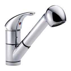 Peerless One Handle Chrome Pull-Out Kitchen Faucet