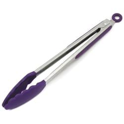 Chef Craft Premium Purple Silicone Tong