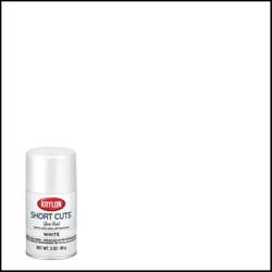 Krylon Short Cuts Gloss White Spray Paint 3 oz