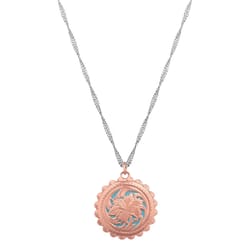 Montana Silversmiths Women's Emma's Sunlight Rose Gold Necklace One Size Fits Most