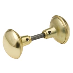 Kaba Ilco Traditional Satin Brass Replacement Knobs Right or Left Handed