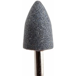 Forney 1-1/4 in. D X 3/4 in. L Aluminum Oxide Stem Mounted Point Cone 38050 rpm 1 pc