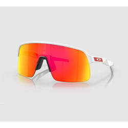 Oakley Sutro Lite Unisex Matte White Orange Lens Sunglasses