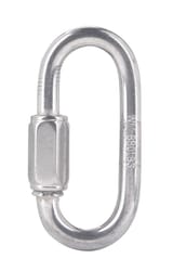 Campbell Polished Stainless Steel Quick Link 880 lb 2-1/4 in. L