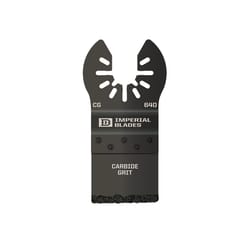 Imperial Blades One Fit 3 in. L Carbide Grit Oscillating Saw Blade 1 pk