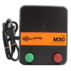 Gallagher M10 110 V Electric-Powered Fence Energizer 55756800 sq ft Black/Orange Gallagher M10 110 V Electric-Powered Fence Energizer 55756800 sq ft Black/Orange