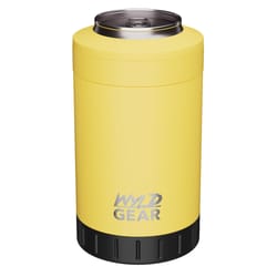 Wyld Gear 12 oz Double Wall Vacuum Insulated Yellow BPA Free Multi-Can