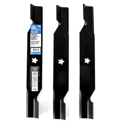 Arnold 54 in. High-Lift Mower Blade Set For Riding Mowers 3 pk