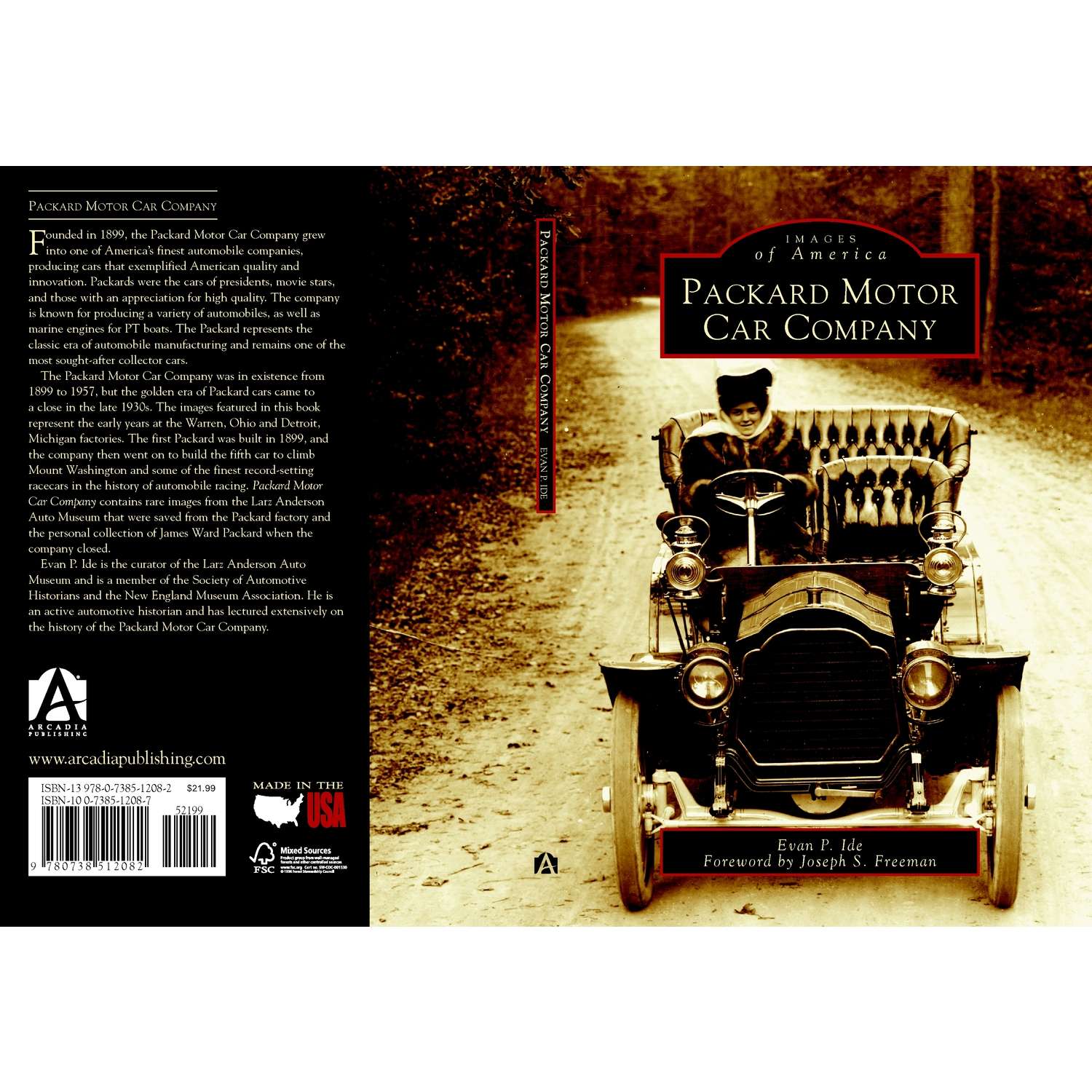 Arcadia Publishing Packard Motor Car Company History Book Ace Hardware