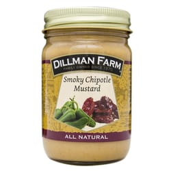 Dillman Farm All Natural Smokey Chipotle Mustard 13 oz Jar