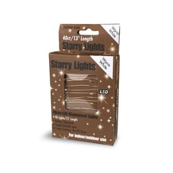 Holiday Bright Lights LED Micro Dot/Fairy Red 40 ct Novelty Christmas Lights