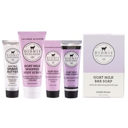 Dionis Goat Milk Skincare Lavender Blossom Goat Milk Essentials Travel Kit 1 pk