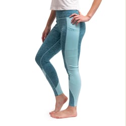 FitKicks Colorblocked Women's Leggings XL Blue