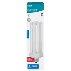 Feit 65 W PL 2.8 in. D X 3.12 in. L CFL Bulb Daylight Utility 6500 K 1 pk