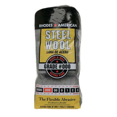 Rhodes American 000 Grade Extra Fine Steel Wool Pad 12 pk - Ace Hardware