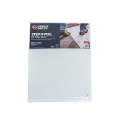 Surface Shields STEP N PEEL Surface Protection 2 mil X 25.5 in. W X 31.5 in. L Polyethylene Clear