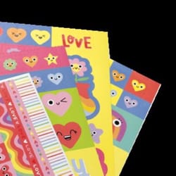 OOLY Stickiville Paper Happy Hearts Stickers 1 pk