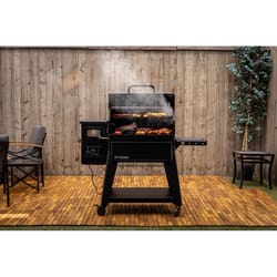 Pit Boss Navigator M Wood Pellet Bluetooth and WiFi Grill and Smoker Black