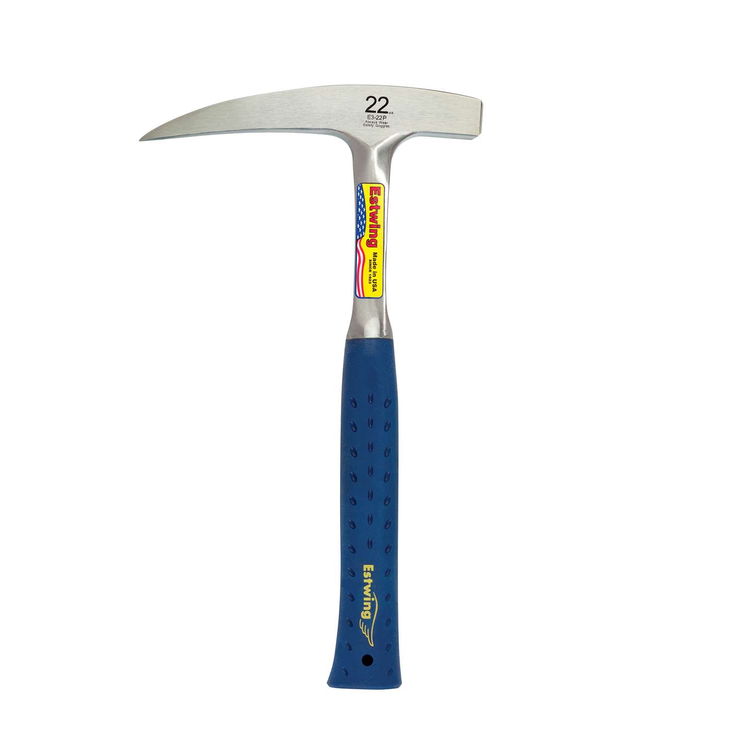 Estwing 22 oz Pick Hammer 6 in. Steel Handle