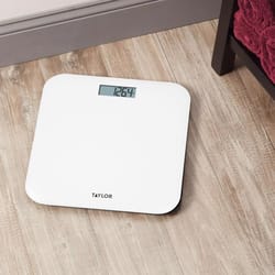 Taylor 400 lb Digital Bathroom Scale White