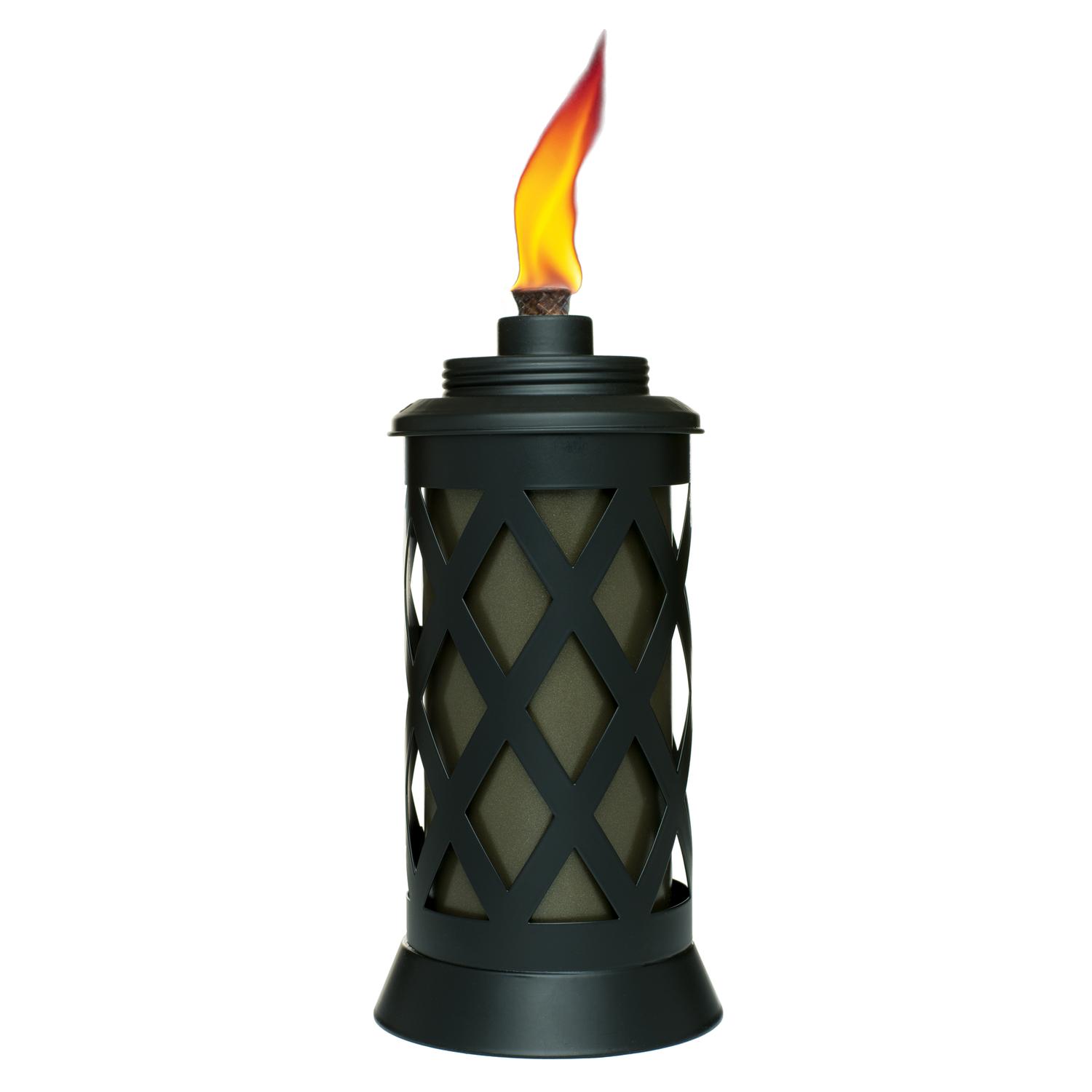 UPC 086861160039 product image for Tiki Metal Black 8.9 in. Urban Tabletop Torch | upcitemdb.com