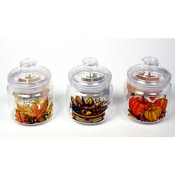 Chef Craft 2.5 cups Clear Storage Jar 3 pk