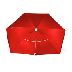 Oniva Brolly Beach Umbrella Tent 70.8 in. Red Beach Umbrella Tent