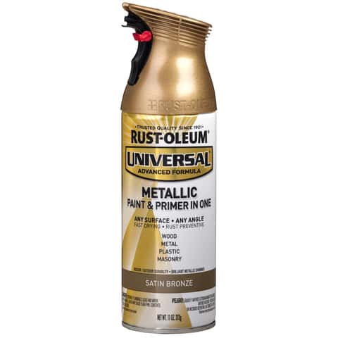 Rust-Oleum Stops Rust Metallic Spray Paint 11oz Black Night