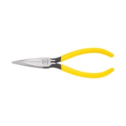 Klein Tools 6.67 in. Plastic/Steel Long Nose Pliers