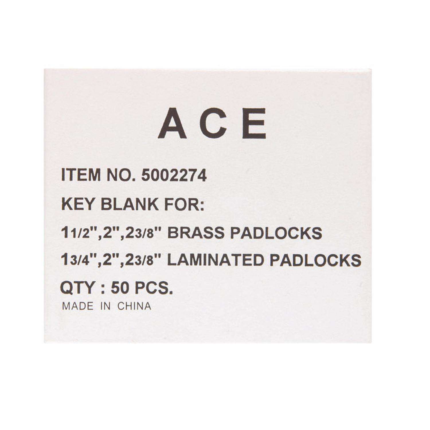 Metal Keys - Ace Hardware